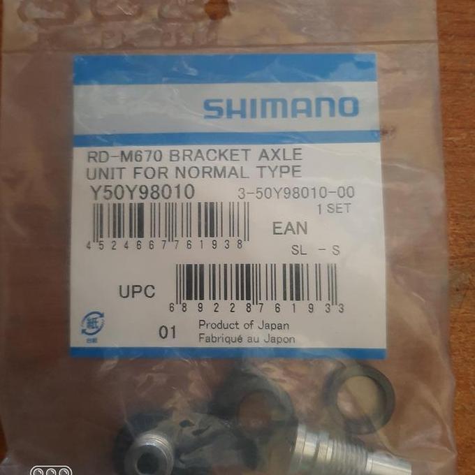 Murah Anting hanger rd exle bracket axle shimano Non COD