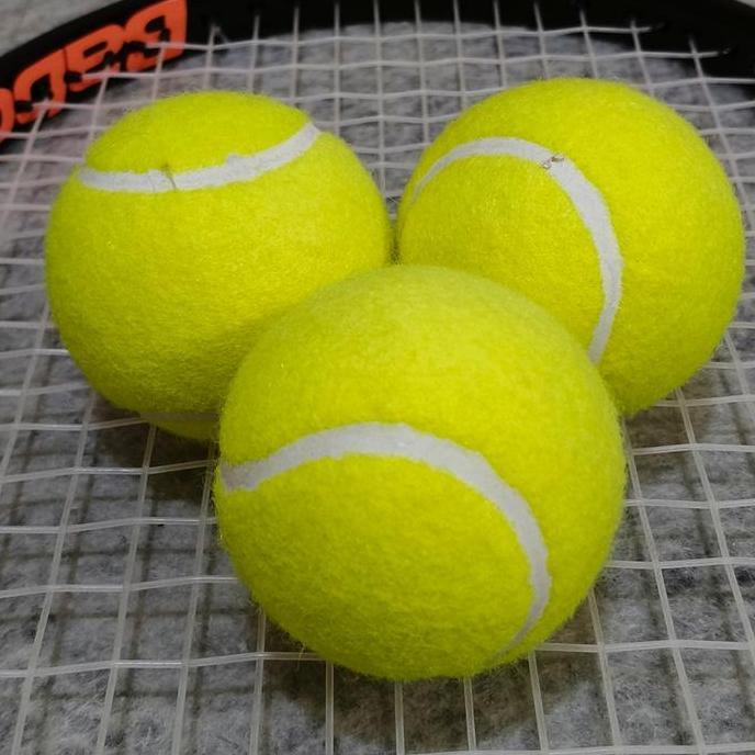 Bola Tenis Lapangan/Bola Kasti Lapangan Hijau