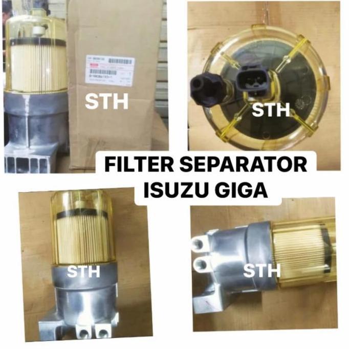 Promo Filter sparator bawah Isuzu giga 285PS - Fuel separator giga ORIGINAL Termurah