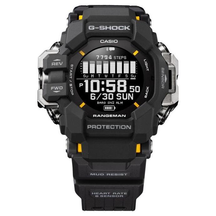 Casio Gshock New Rangeman Smartwatch GPR H1-1 / GPRH1-1
