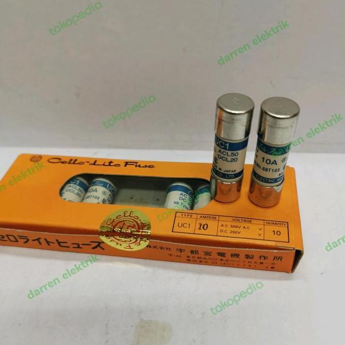 fuse cello lite UC1 1amper,3amper,10amper,15amper darren33 Segera Beli