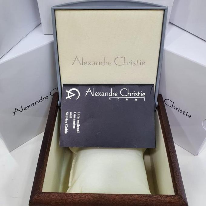 ORINAL Jam Tangan Pria Alexandre Christie AC 6591 / AC6591 / 6591 Garansi Resmi 1 Tahun Rubber karet