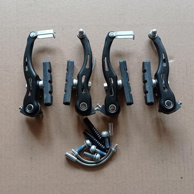 Rem V Brake Set Vbrake Caliper Polygon Monarch Sepeda Mtb Lipat Bmx