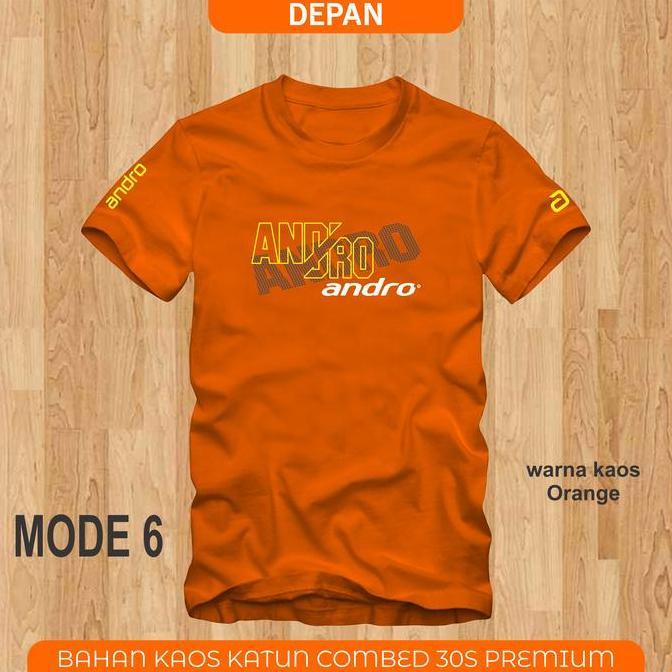 Kaos Andro Old New Tenis Meja Lokal Pingpong