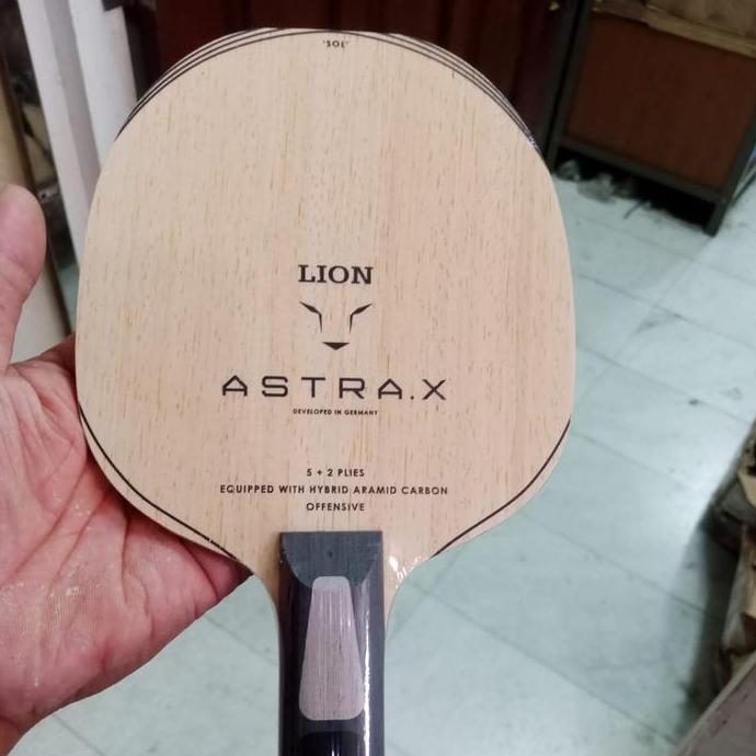 KAYU BET TENIS MEJA LION ASTRA X OFF CARBON