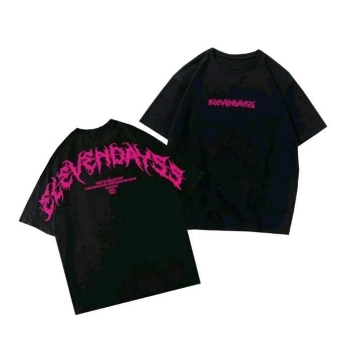 oversize /baju kaos ELEVENDAYSS TULISAN PINK FANTA OVERSIZE DISTRO  KAOS MURAH KAOS VIRAL KAOS TULIS