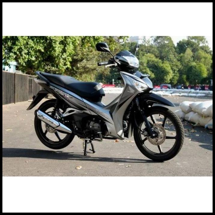 DISKON (ORI) STRIPING HONDA SUPRA X 125 R HELM IN 2010 2011 HITAM BERKUALITAS 