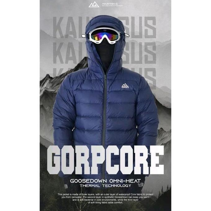 Jaket Bulu Angsa Omni-heat teknologi thermal Mountain-G Ultralht