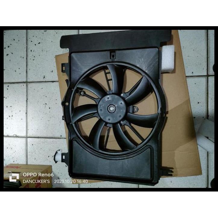 DISKON SHROUD FAN MOTOR FAN KOMPLIT RUMAH KIPAS YARIS NEW VIOS NEW LIMO OEM