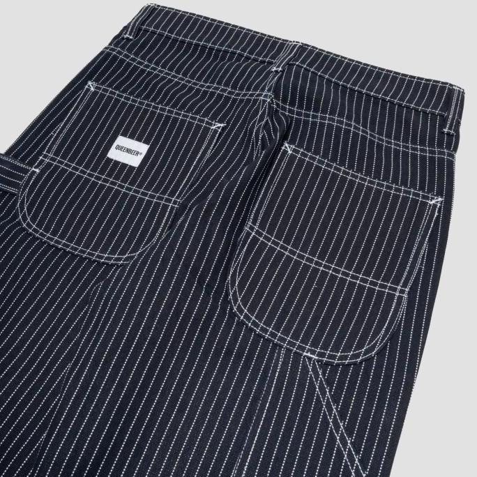 Queenbeer - Wabash Caenter Denim Pants Hustle Blue