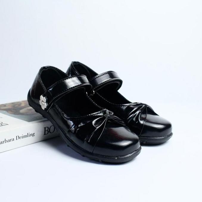 FREE ONGKIR SEPATU ANAK PEREMPUAN / SEPATU PANTOFEL ANAK PEREMPUAN TK-SD MODEL PITA ORIGINAL KAKI SE