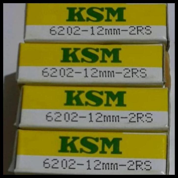 GRATIS ONGKIR BEARING 6202 2RS 12MM KSM JAPAN ORIGINAL 
