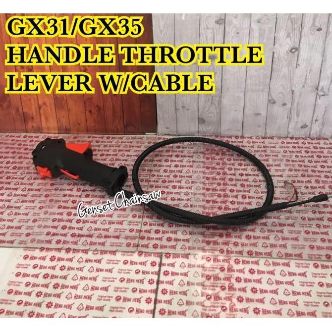 GX31 Stelan Gas GX35 Tarikan Handle Tuas Throttle Lever GX 31 35 BG431