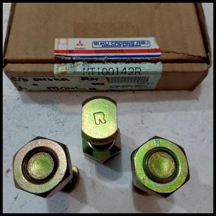 TERLARIS MUR BAUT RODA DEPAN BELAKANG KANAN ENGKEL PS100 PS120 RAGASA PS110 ORI