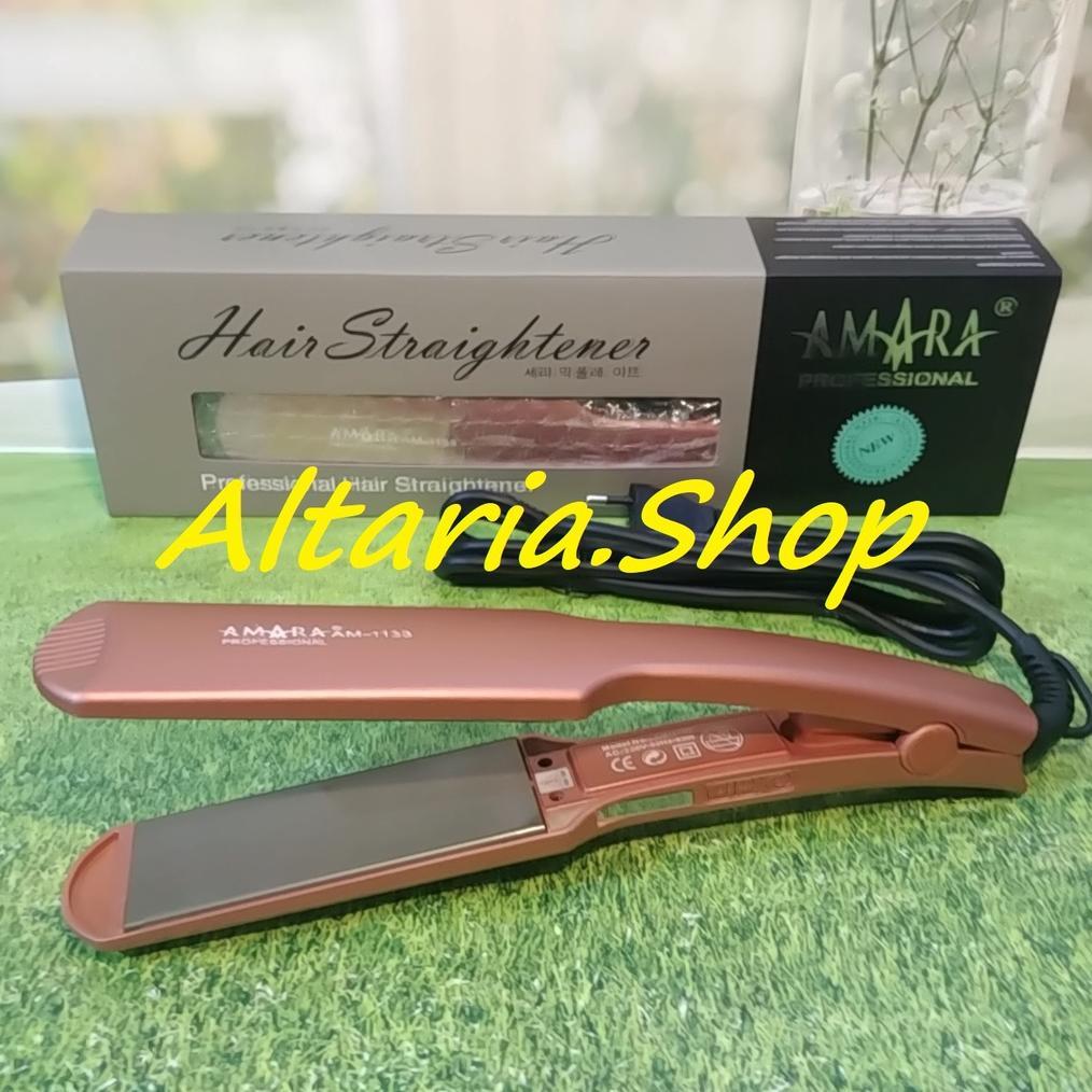 Catok AMARA Plat Lebar Rambut Tebal Lurus AMARA 1133 100% Original