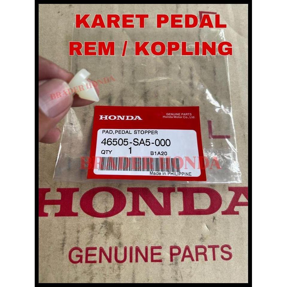 TERBARU KARET PEDAL LAMPU REM INJAKAN KOPLING KLIP KANCING STOPPER SEMUA MOBIL HONDA JAZZ CITY CRV S