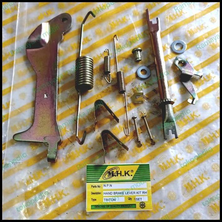 DISKON HAND BRAKE LEVER KIT REPAIR KIT SETELAN REM STELAN REM TANGAN KANAN , MOBIL L200 KB4T TRITON 