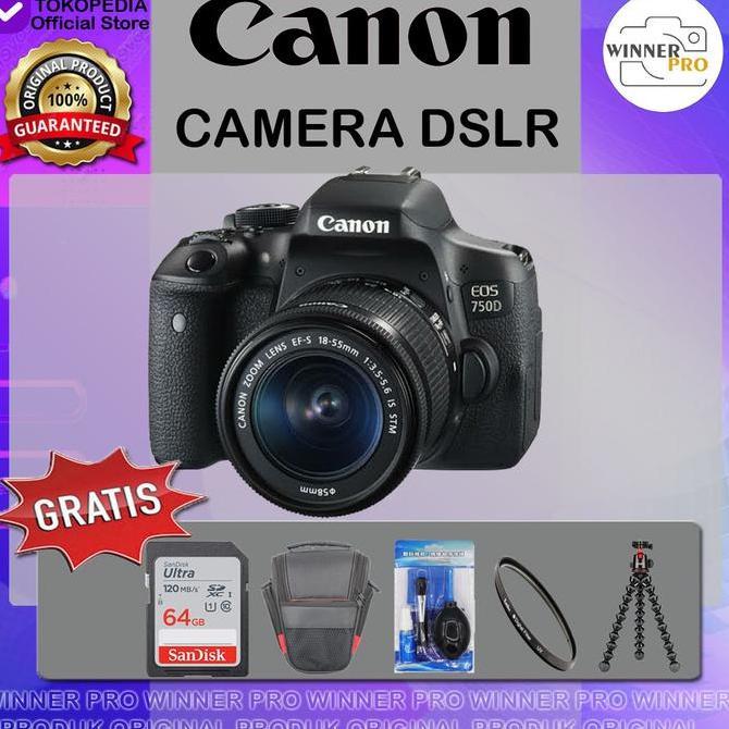 CANON EOS 750D Kit 18-55mm IS STM / EOS 750 D / EOS 750D / 750D