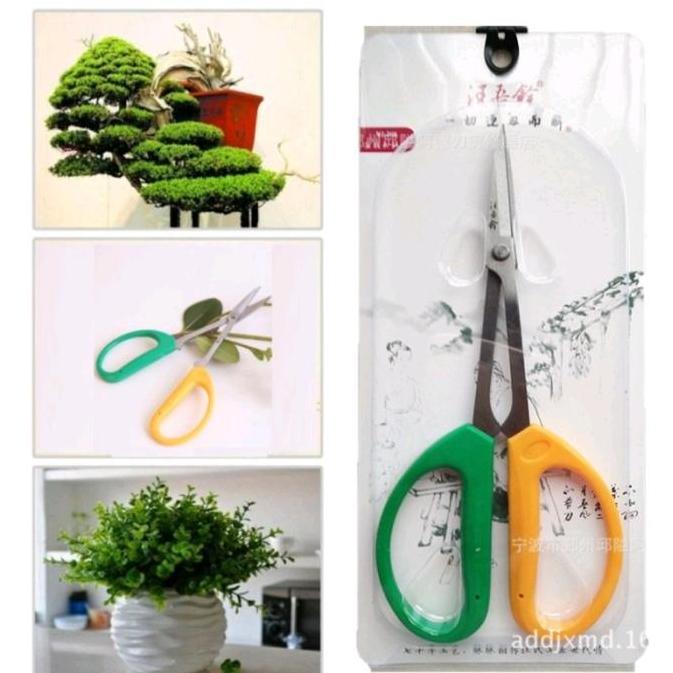 gunting prunning 2110 warna kuning hijau gunting Bonsai