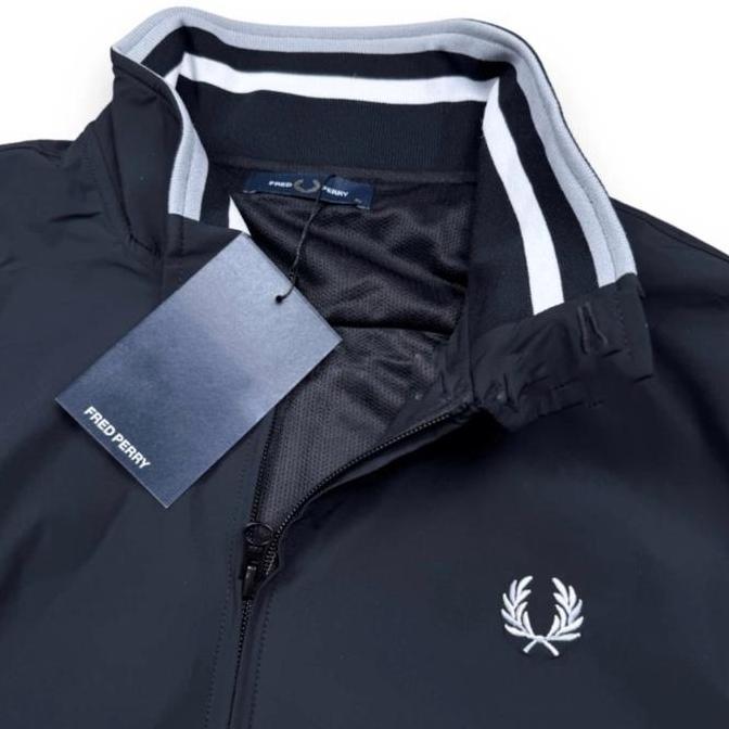 FRED PERRY SWING TOP JACKET ORINAL NEW KHAKI NAVY BLACK Pria Jaket