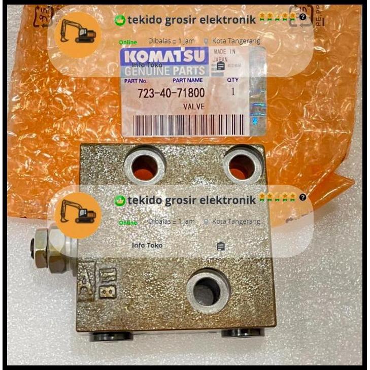 DISKON REDUCING REDUCTION VALVE KOMATSU PC200-7 723-40-71800 723-40-71900 
