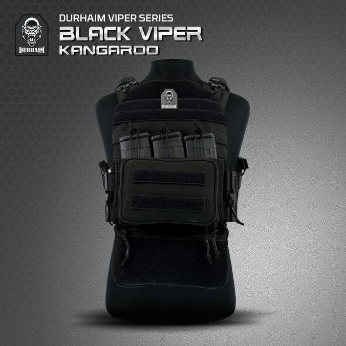 Body Vest Durhaim Black Viper Kangoro