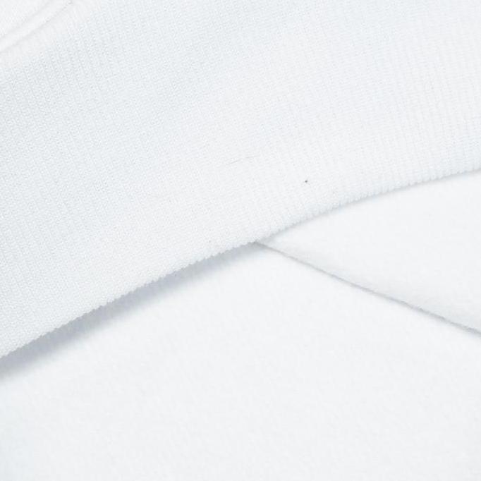 WKND HALF ZIP CREWNECK FREDDY WHITE 1233 Sweater Hoodie Pria Zipper