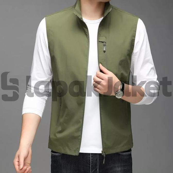 rompi vest pria/ rompi polos pria / rompi katun /rompi lapanngan