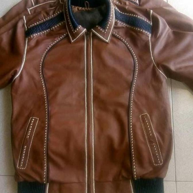 jaket kulit sulam. jaket kulit asli garut