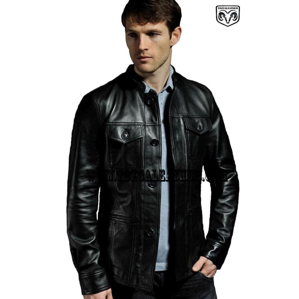 Jaket Kulit Safari Pria Asli JP978