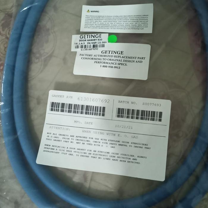 Door Gasket / Door Seal Autoclave 533Hc Original Dan Terpercaya