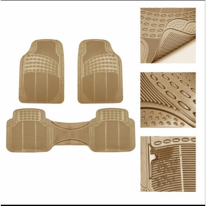 karpet karet Mobil Toyota Avanza 2022 abu, hitam, cream