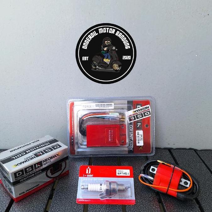 Paket Cdi Koil Busi Racing Fizr F1Zr Fiz R Force 1 Tenaga Motor Naik 30% Original Dsk Neomax