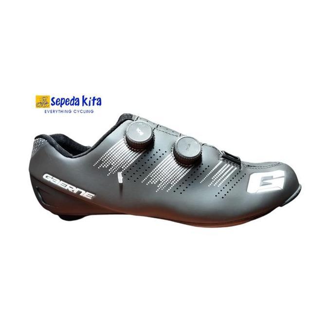 New Item, Gaerne G Chrono Carbon Shoes Matt Black - Sepatu Cleat Road Bike