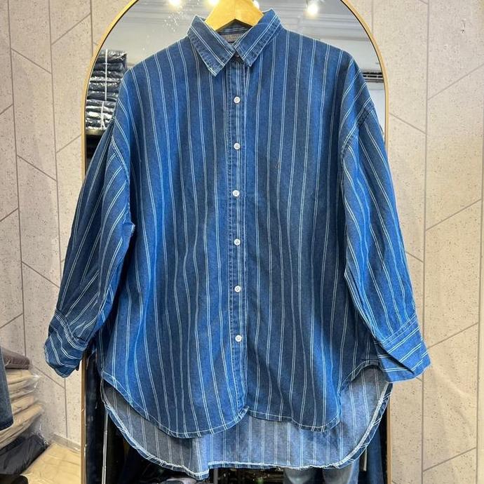 CAFAYA Setelan Rok dan Atasan Premium Kekinian Setelan Denim Wanita Dewasa Setelan Jeans Wanita