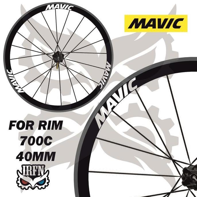 Super Murah, Stiker Rim Mavic Ksyrium Rim Brake