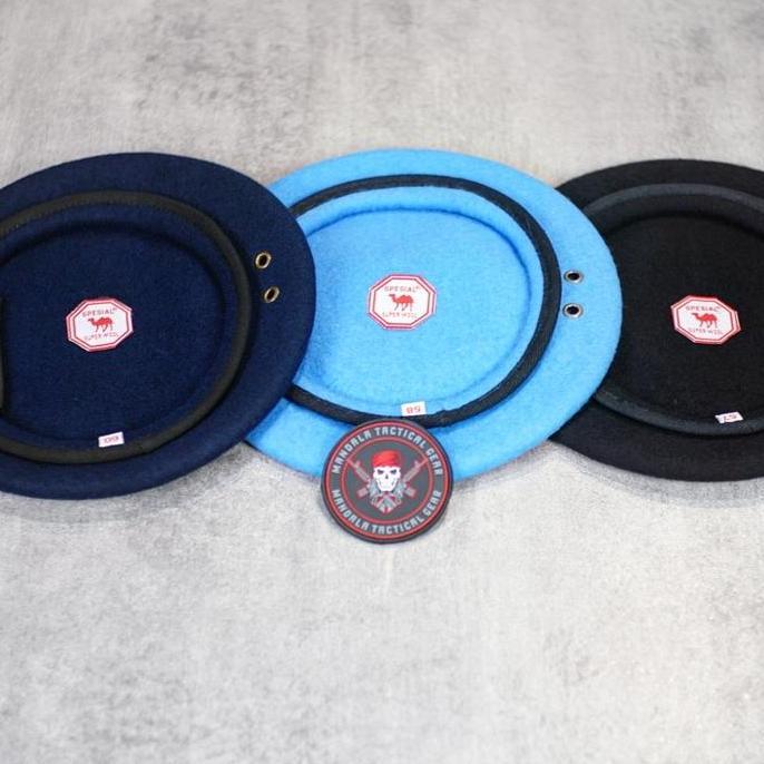 Baret Polri / Baret sabhara / Baret Brimob / Baret provost camel