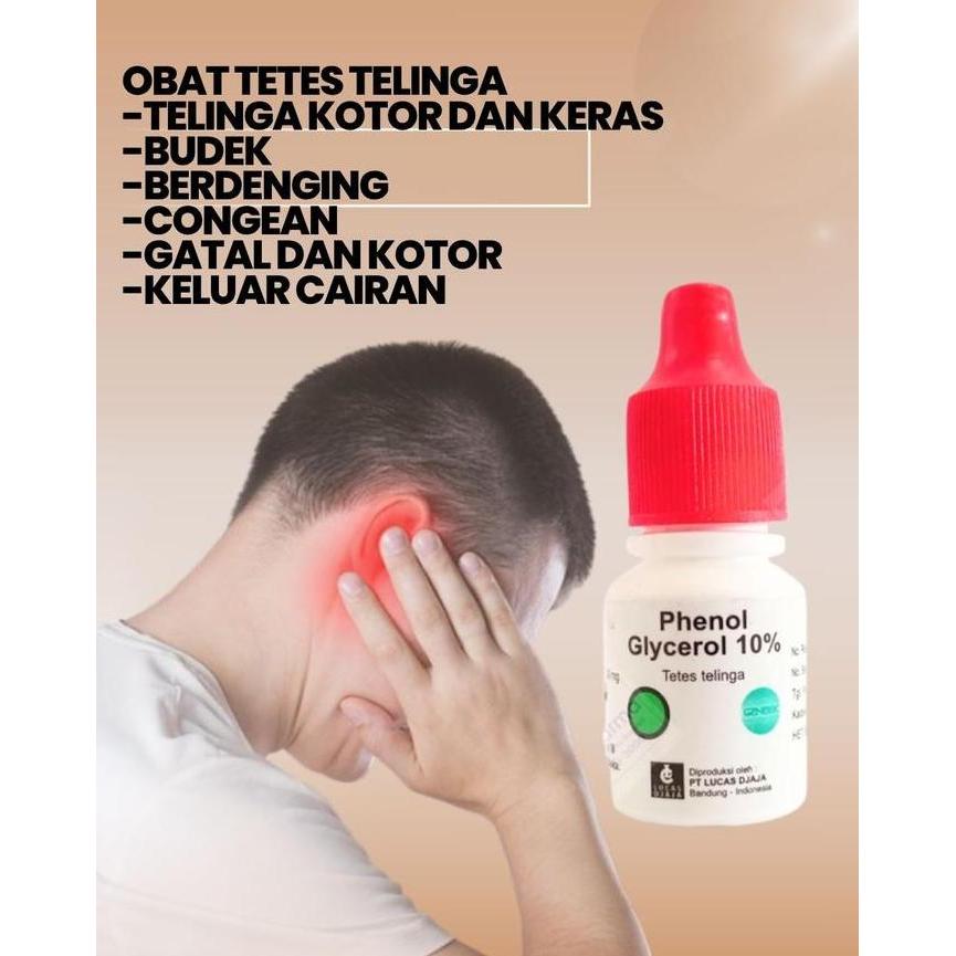Obat  tetes Telinga Sakit Pembersih Kotoran Keras dan Kering  Berdenging Berdengung Congean Budeg Un