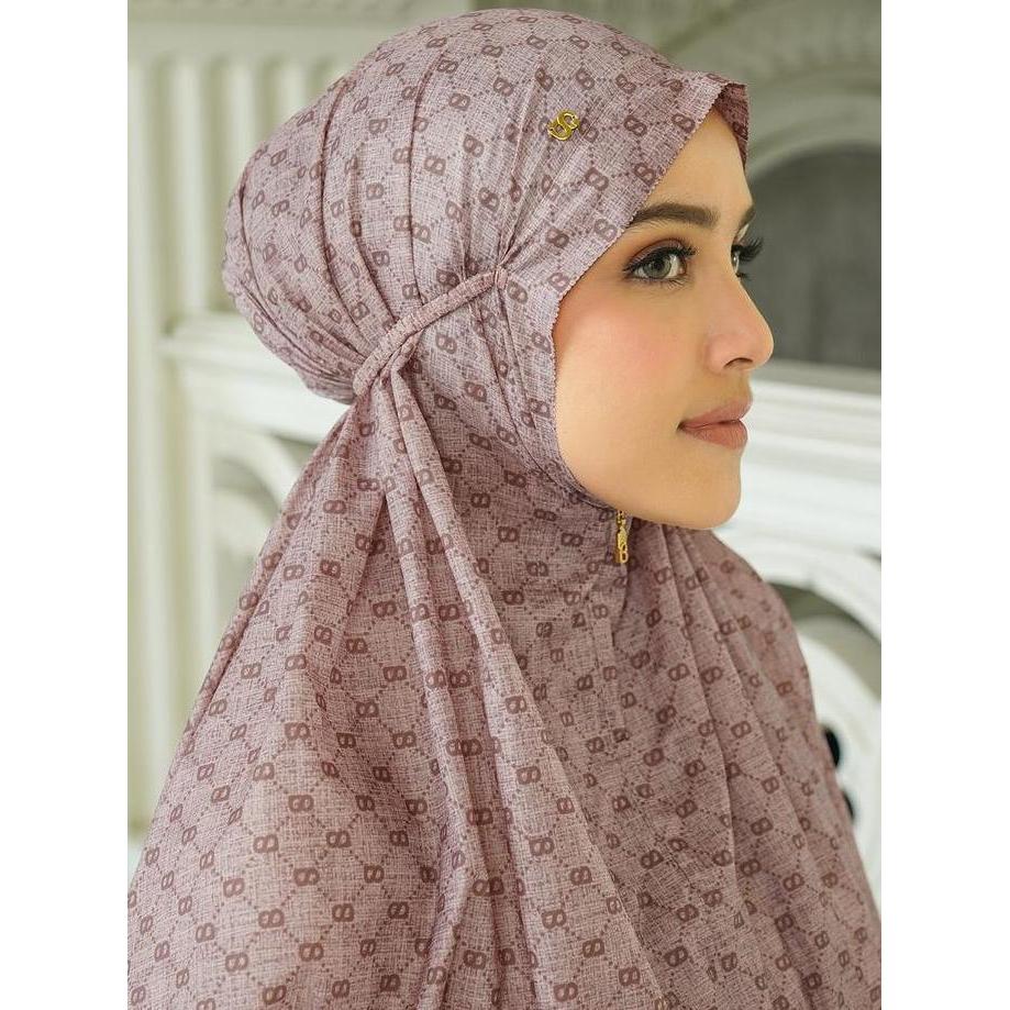 Buttonscarves Monogram Mini Capsule Prayer Robe.