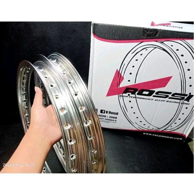 velg vrossi wm/kotak silver 160 185 215 ring 17 velg jari-jari ring 17 ukuran 160 185 215 silver Ori