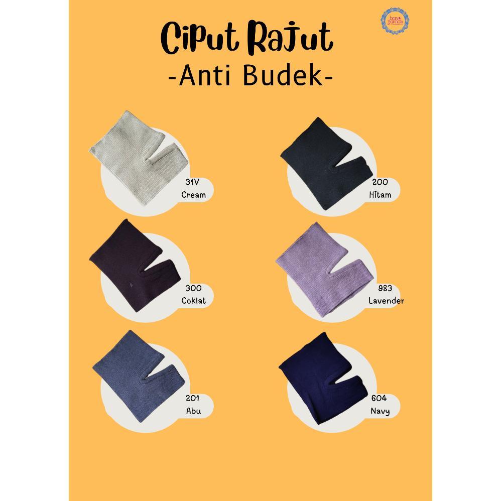 Ciput Rajut Anti Budeg NK | Ciput Rajut Rabbani | Ciput Rabbani |Ciput Dewasa | Inner Rajut | Inner 