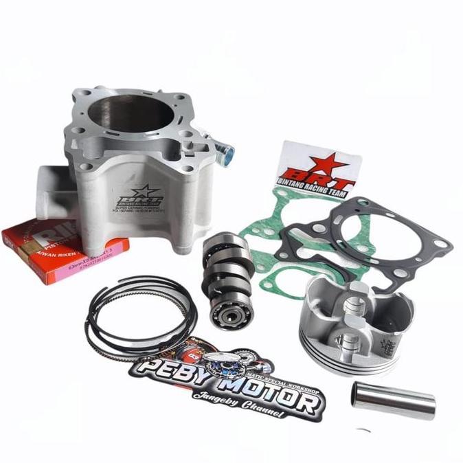 FYP PAKET BORE UP BRT 3 VARIO 125 150 PCX ADV BLOK PISTON BRT CERAMIC *