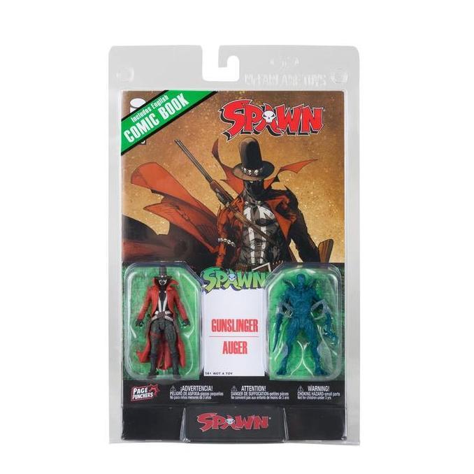 Mcfarlane "3 Spawn Page Punchers Gunslinger and Auger