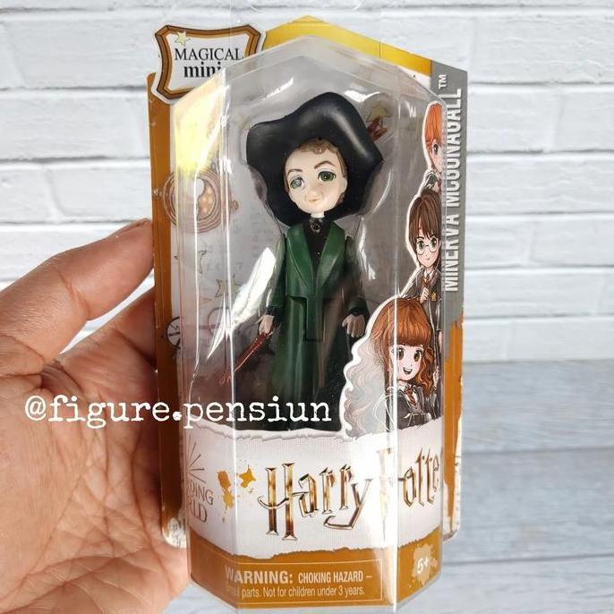 WIZARDING WORLD HARRY POTTER MINERVA MCG MAGICAL MINIS FIGURE SPIN MAS
