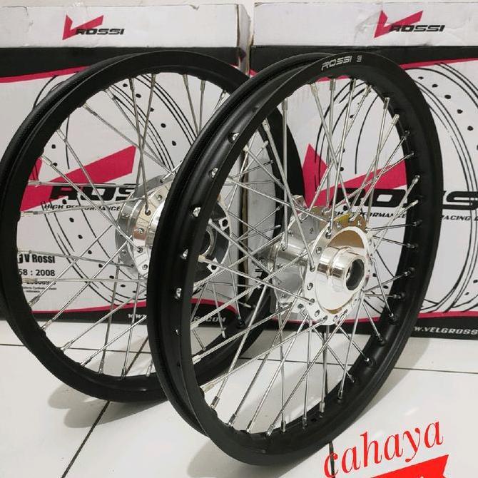 Velg Motor Vixion New / Vixion Old/ Tromol Set jari Velg plus rakitan stell jari jari siap pasang mo