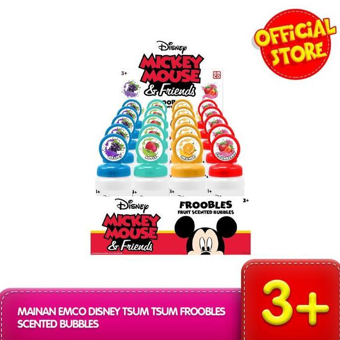 Mainan EMCO Disney Tsum Tsum Froobles Scented Bubbles