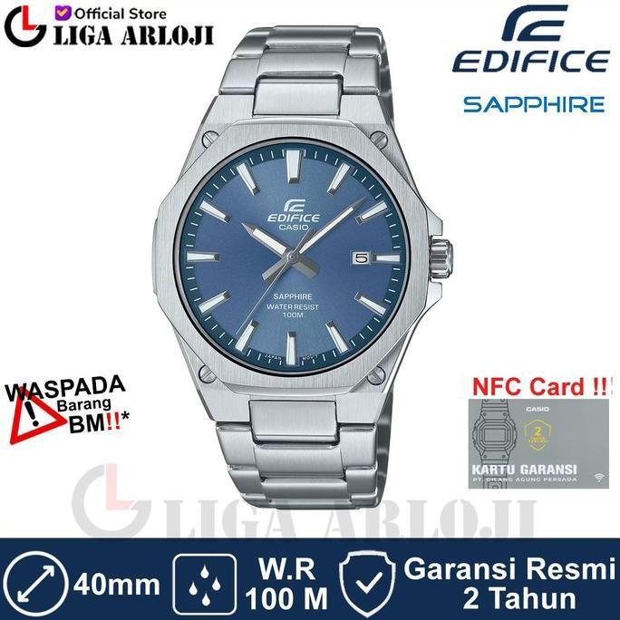 Casio Edifice Efr-S108D-2Avudf Jam Tangan Pria Analog Sapphire Efrs108D Efr-S108D-2A
