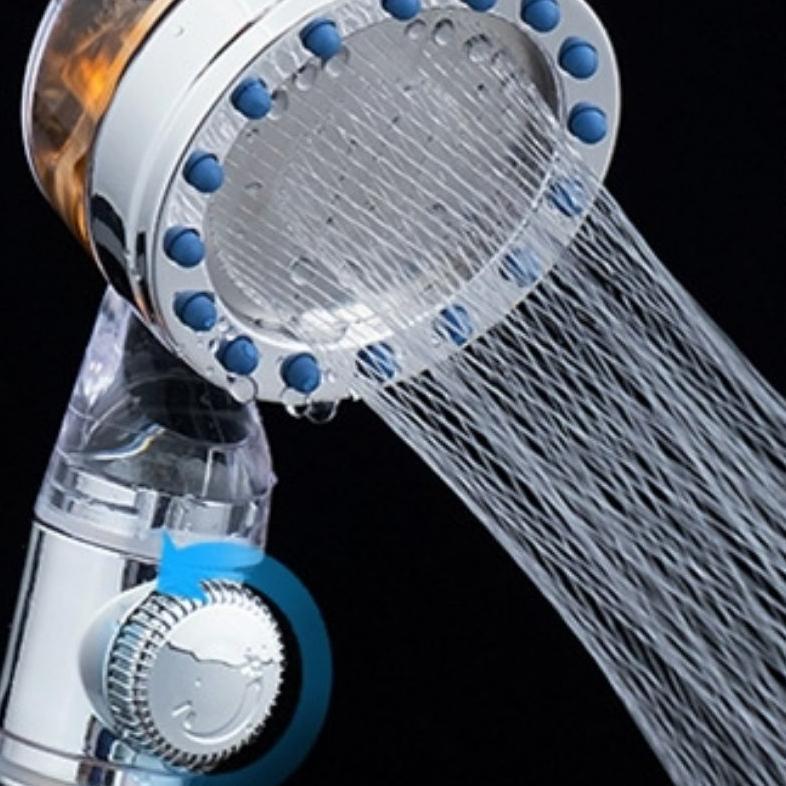 kepala shower mandi turbo pancuran air deras baling baling hand shower head