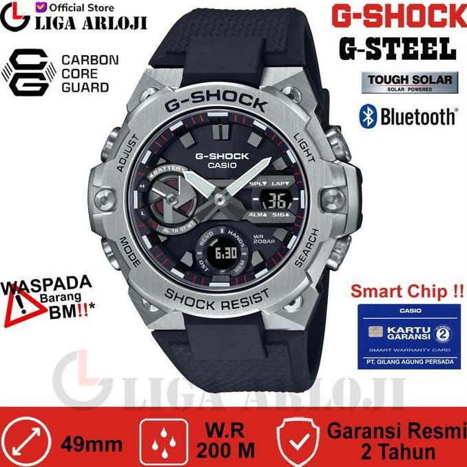Casio G-Shock Gst-B400-1Adr - Jam Tangan Pria - G-Steel - Rubber