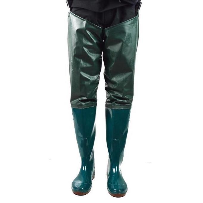 Sepatu Boots Pria Karet Panjang Boot Ke Sawah Ladang Mancing Hijau